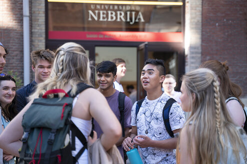 Students at Universidad Nebrija